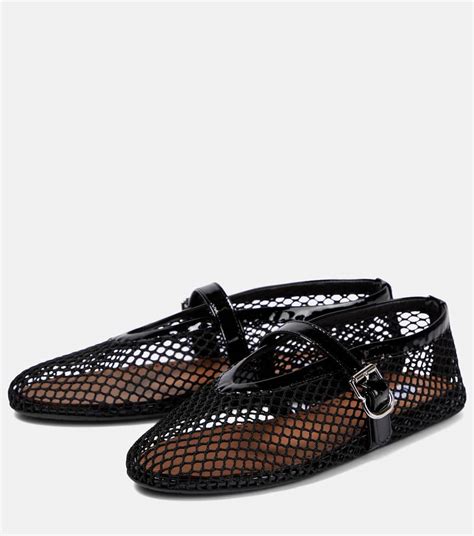 alaia inspired ballet flats